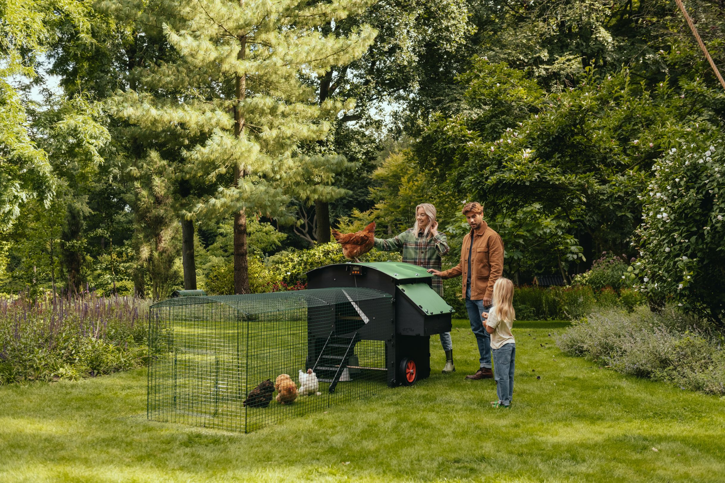 Plastic Chicken Coop EasyClean Red Mite Resistant