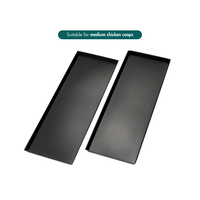 Bacs à fientes amovibles