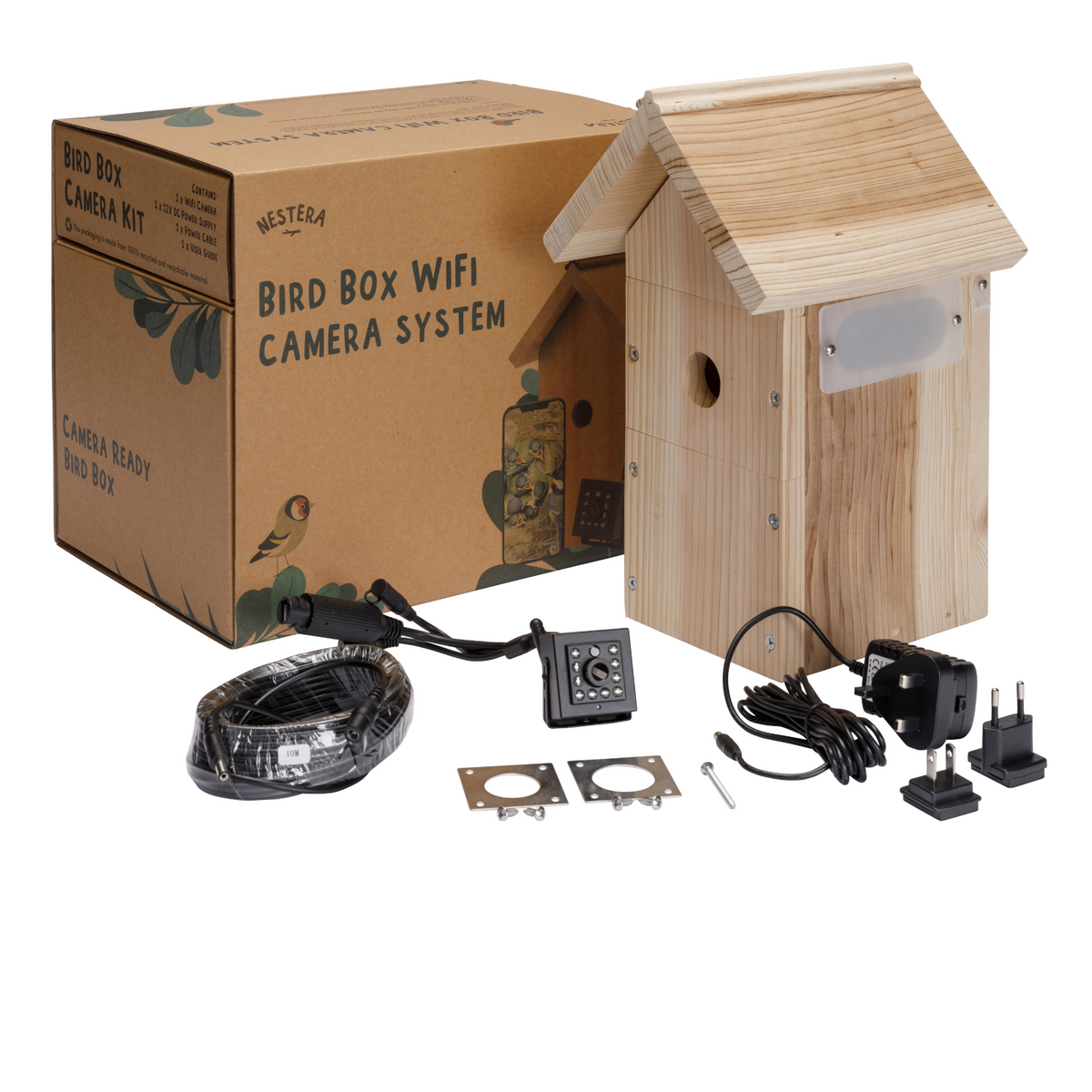 Camera Over Box WiFi Bird Box Camera System